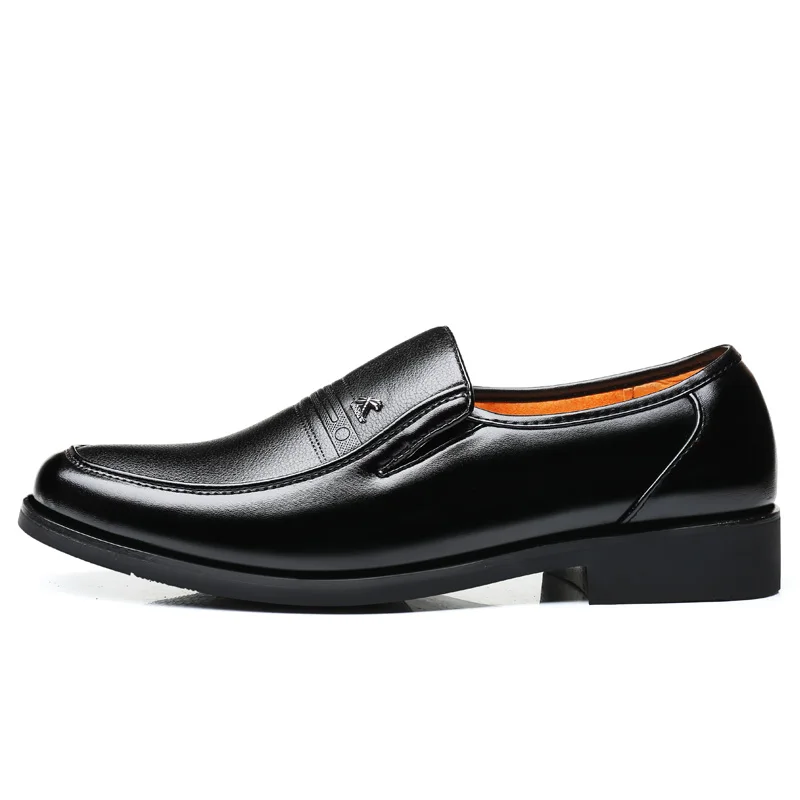 Мужская деловая обувь в Корейском стиле кожаная деловом мужская большого
