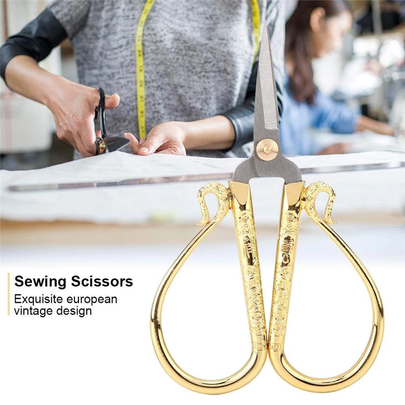 Маленькие ножницы MIUSIE из нержавеющей стали в стиле ретро инструменты для вышивки