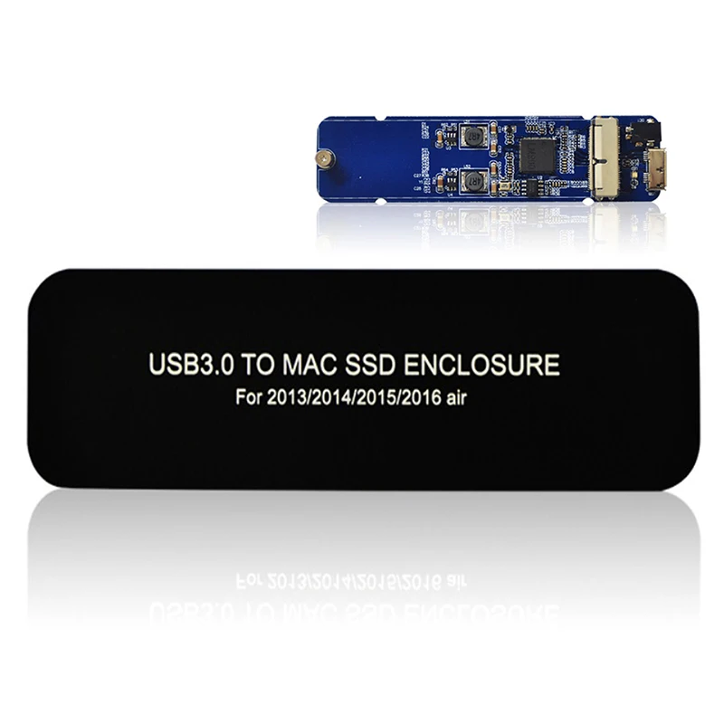 Внешний корпус qиндийский HDD USB 3 0 M.2/M2 SSD жесткого диска для Apple Macbook Pro 2013 2014 2015