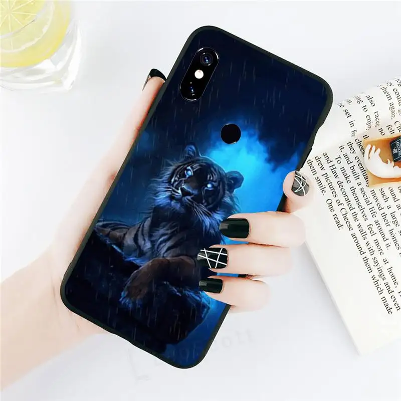 

0 Ferocious tiger fashion cool Phone Case For Xiaomi Redmi 4x 5 plus 6A 7 7A 8 mi8 8lite 9 note 4 5 7 8 pro