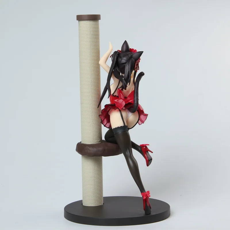 Date A Live Сексуальная ПВХ фигурка Куруми токисаки 1/7 кошачьими ушками красный
