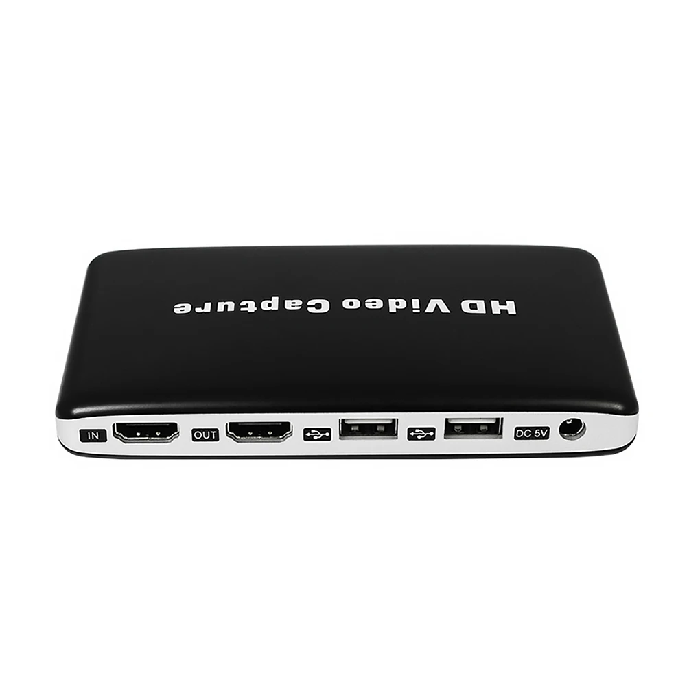 

USB 1080P Карта видеозахвата игровой HD видеорегистратор Воспроизведение медиа Автоматическая регулировка