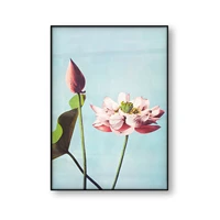 lotus flower poster vintage poster antique canvas print ogawa kazumasa japanese wall art posters prints picture home decoration