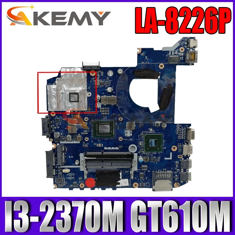 Akemy LA 8226P материнская плата для ноутбука ASUS K45VD A45V K45V K45VM K45VJ K45VS A45VJ оригинальная I3