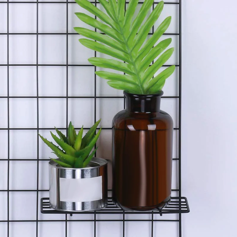 Подвесная прямоугольная полка для металлической настенной панели маленький