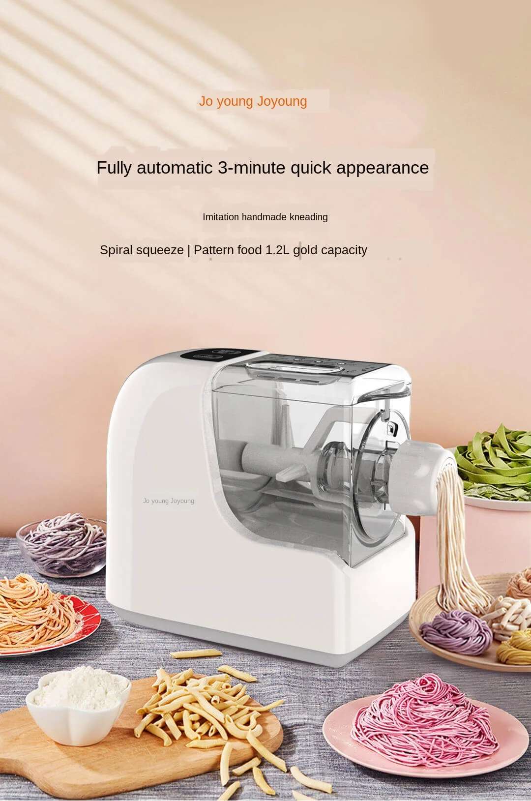 

Multi-functional Noodles Maker Processor Machine Household Electric Pasta Making Machine Electric Noodle Making Machine 220V