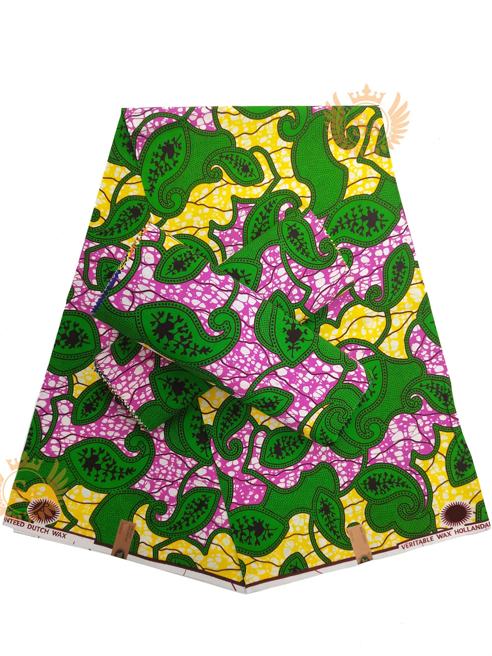 Настоящая восковая ткань высокого качества с гарантированным восковым принтом