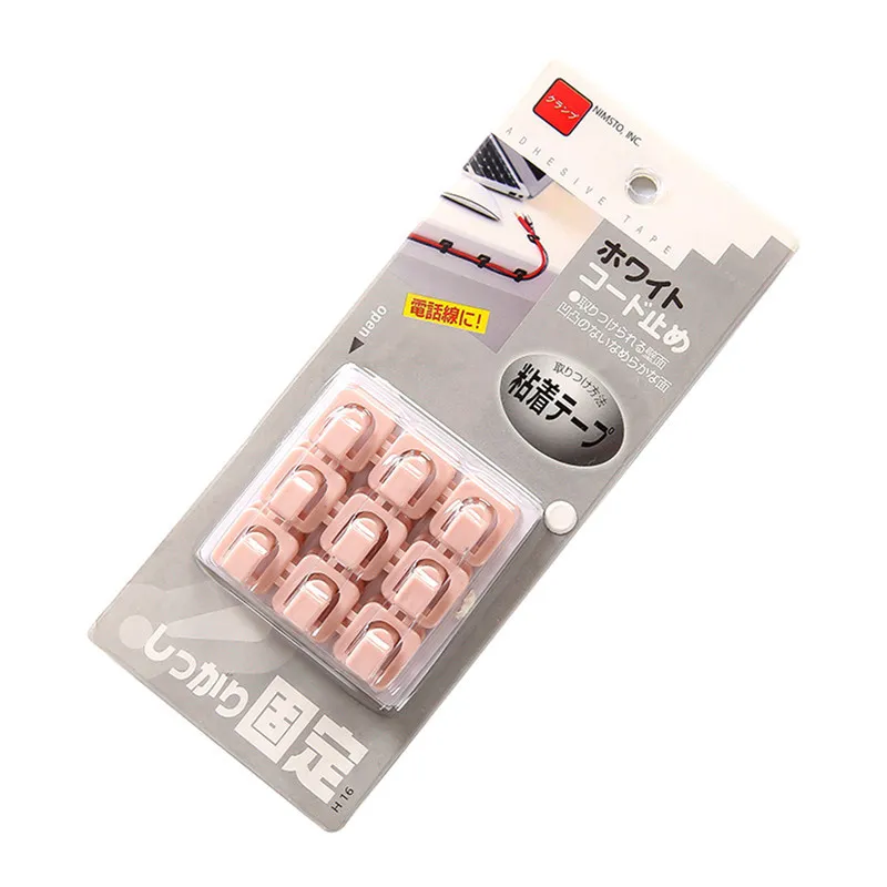

Adhesive Cable Clips Organizer Multifunctional Wire Cord Manager for Office/Home