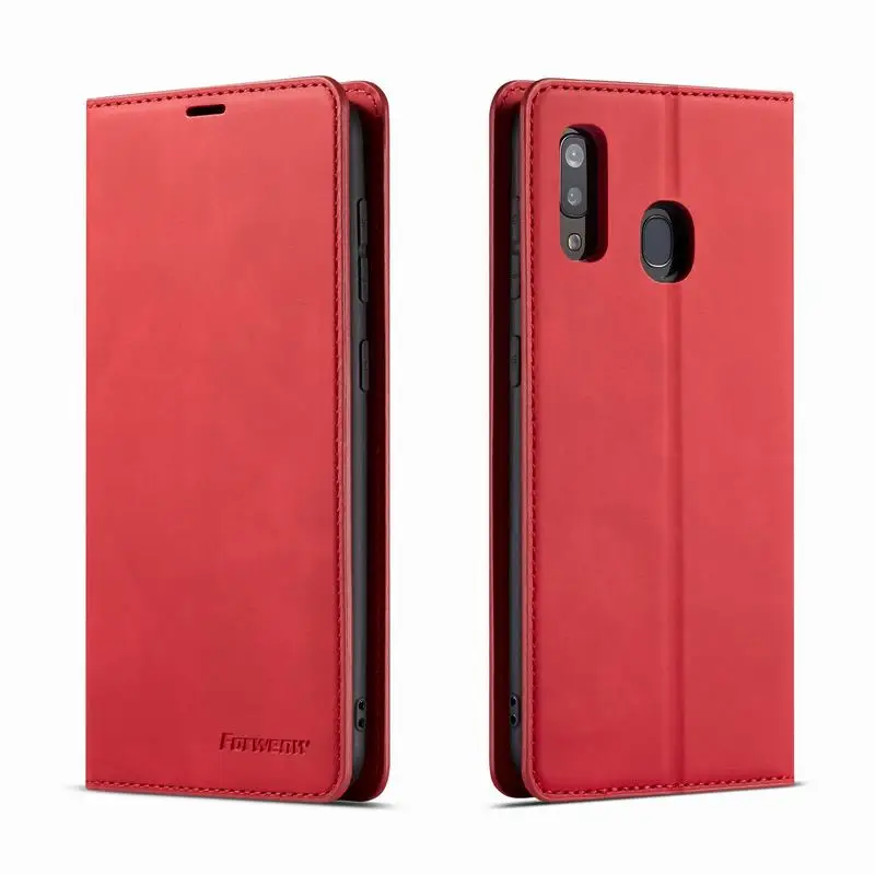 Чехол для samsung Galaxy A20 E чехол на samsung A20 E роскошный простой кожаный чехол для samsung A20E Флип кошелек книжная полка