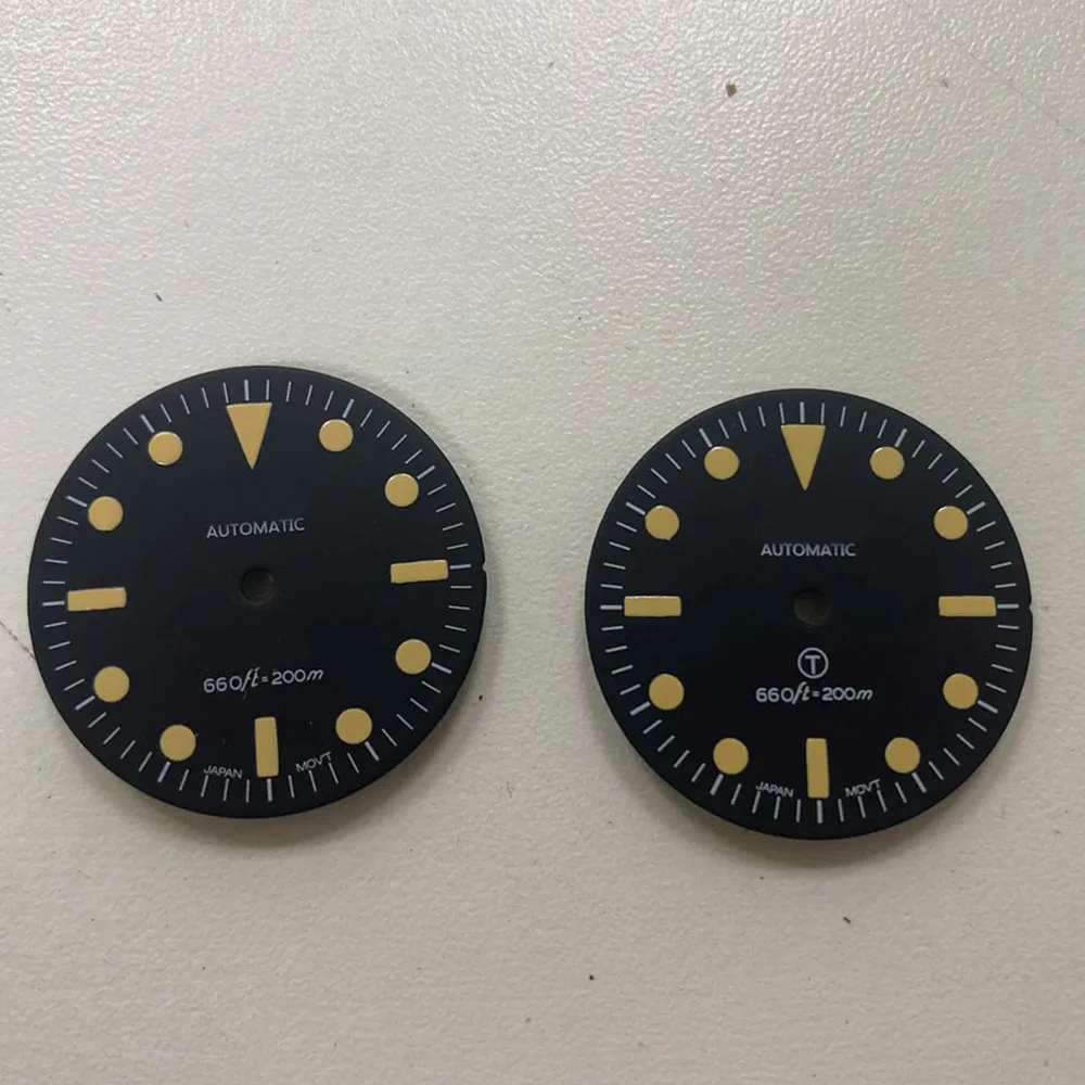 

Replacement 28.5MM Green Luminous Watch Dial for NH35 NH36 Automatic Watch Movement Repair Part
