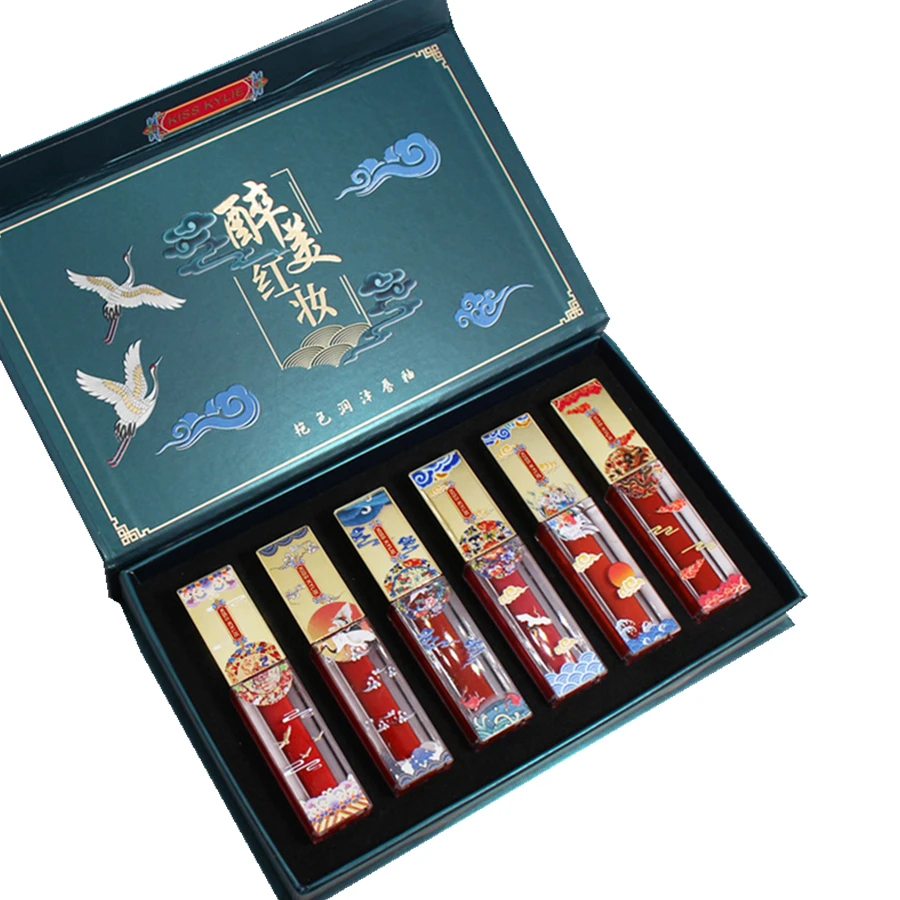 Женский матовый бархатный увлажняющий макияж набор блеска для губ косметика