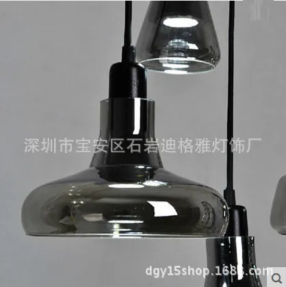 

modern led iron hanging lamp light fixtures luminaire suspendu commercial lighting chandelier dining room