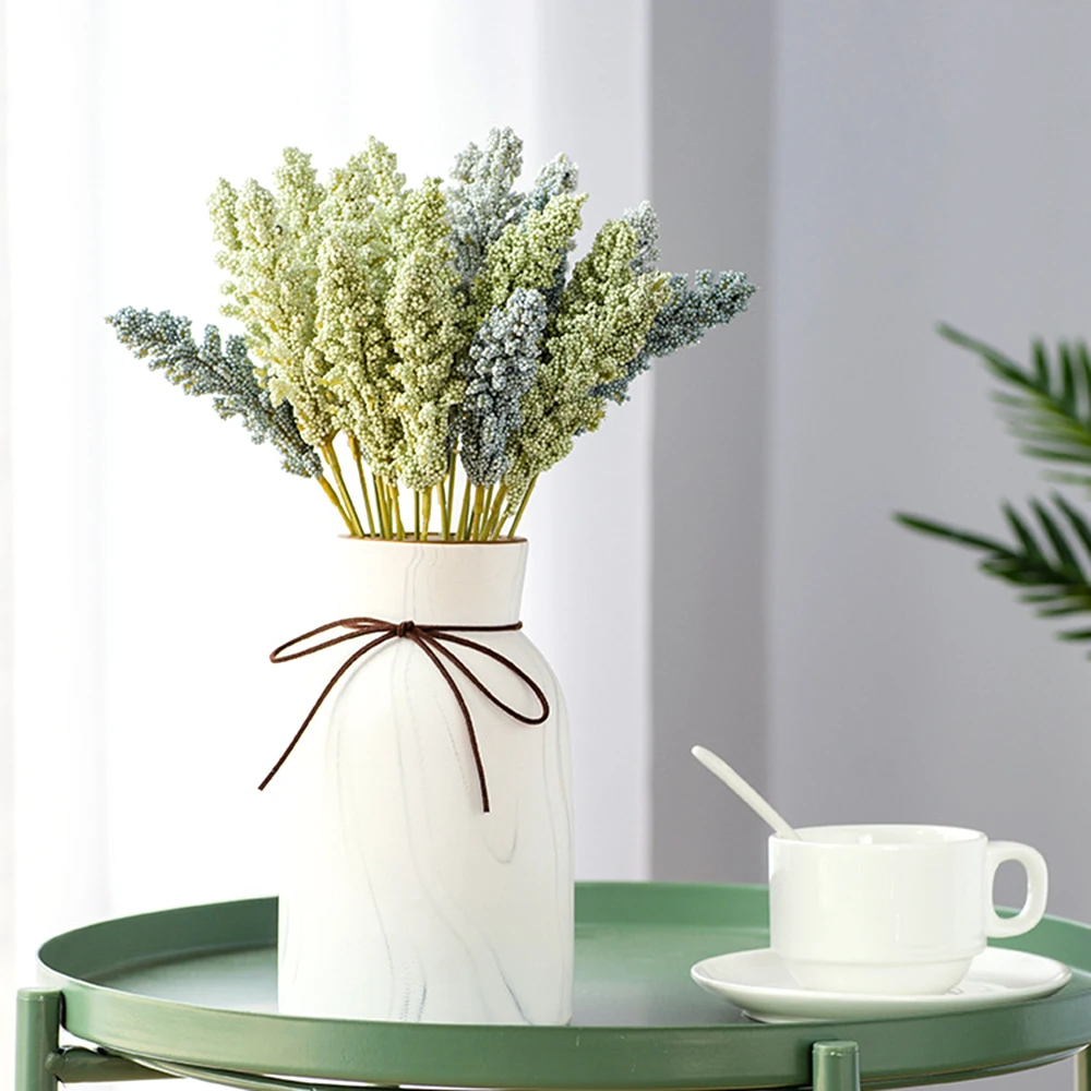 2019 маленький свежий с травой искусственный цветок уха шелковые искусственные