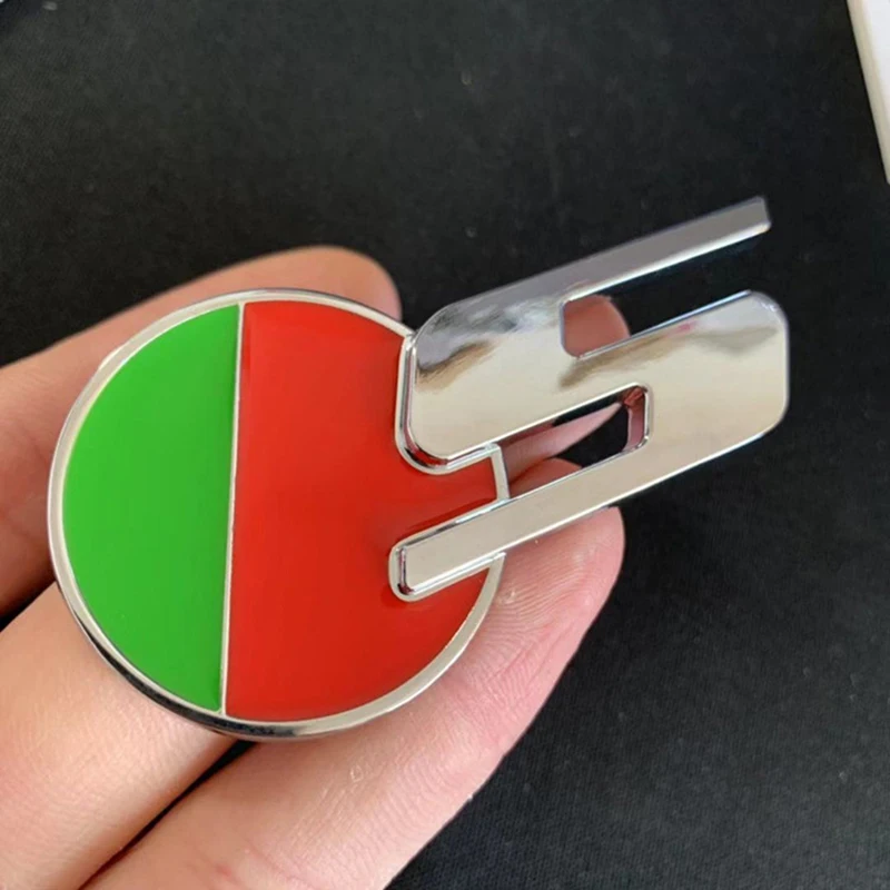 Рс Зеленый Красный значок в виде буквы R спортивные бар Эмблема для Jaguar XE F PACE