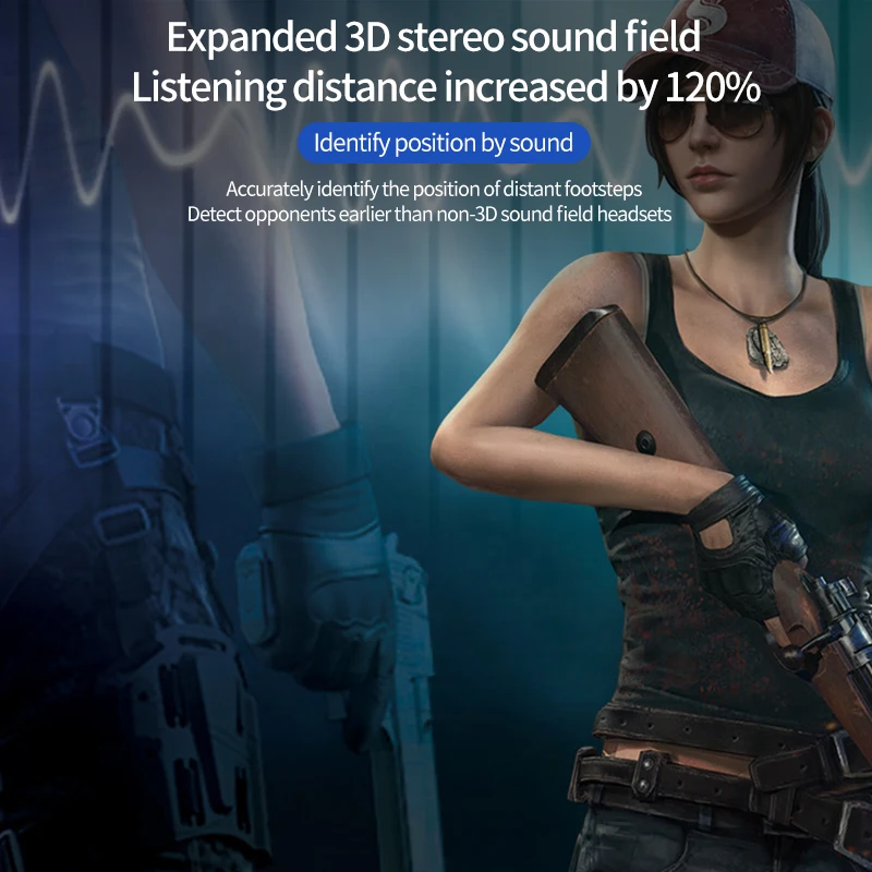 ANC наушники-вкладыши TWS с V5.0 Bluetooth наушники Беспроводной Водонепроницаемый