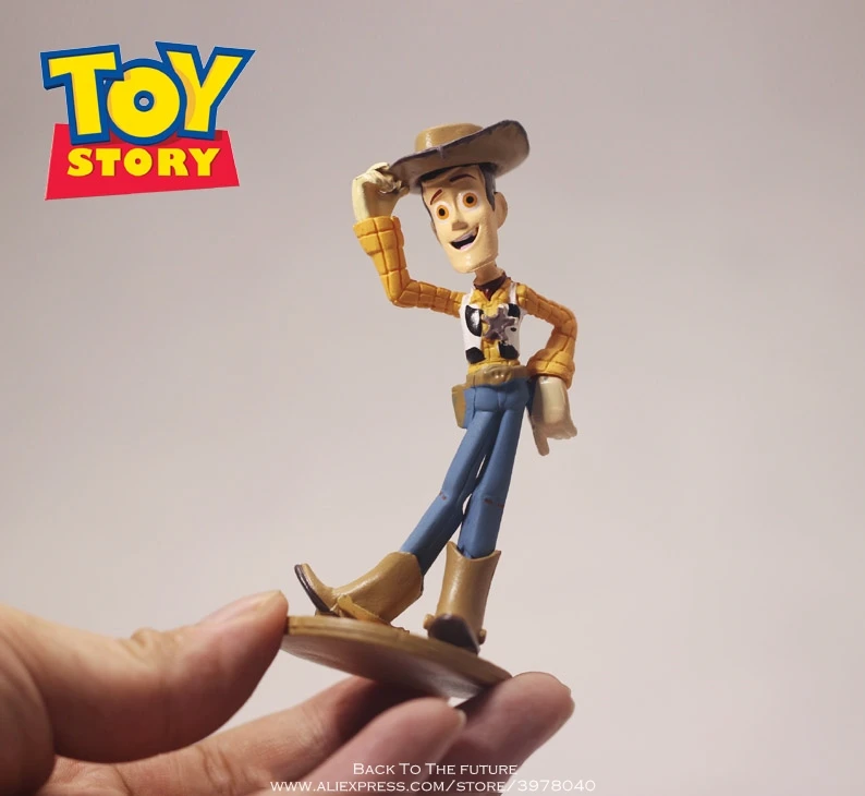 Disney Toy Story 4 Woody Buzz Lightyear Jessie 4-9 см 10 шт./компл. фигурки аниме Коллекционная фигурка