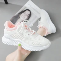 tenis feminino 2021 women tennis shoes mesh gym shoe slip on female mesh footwear outdoor thick bottom sneakers women zapatillas