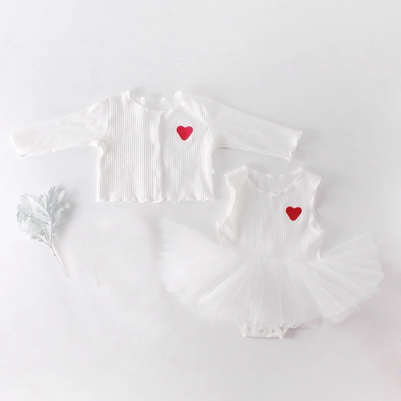 Милый осенний комплект одежды для младенцев малышей девочек детей детское