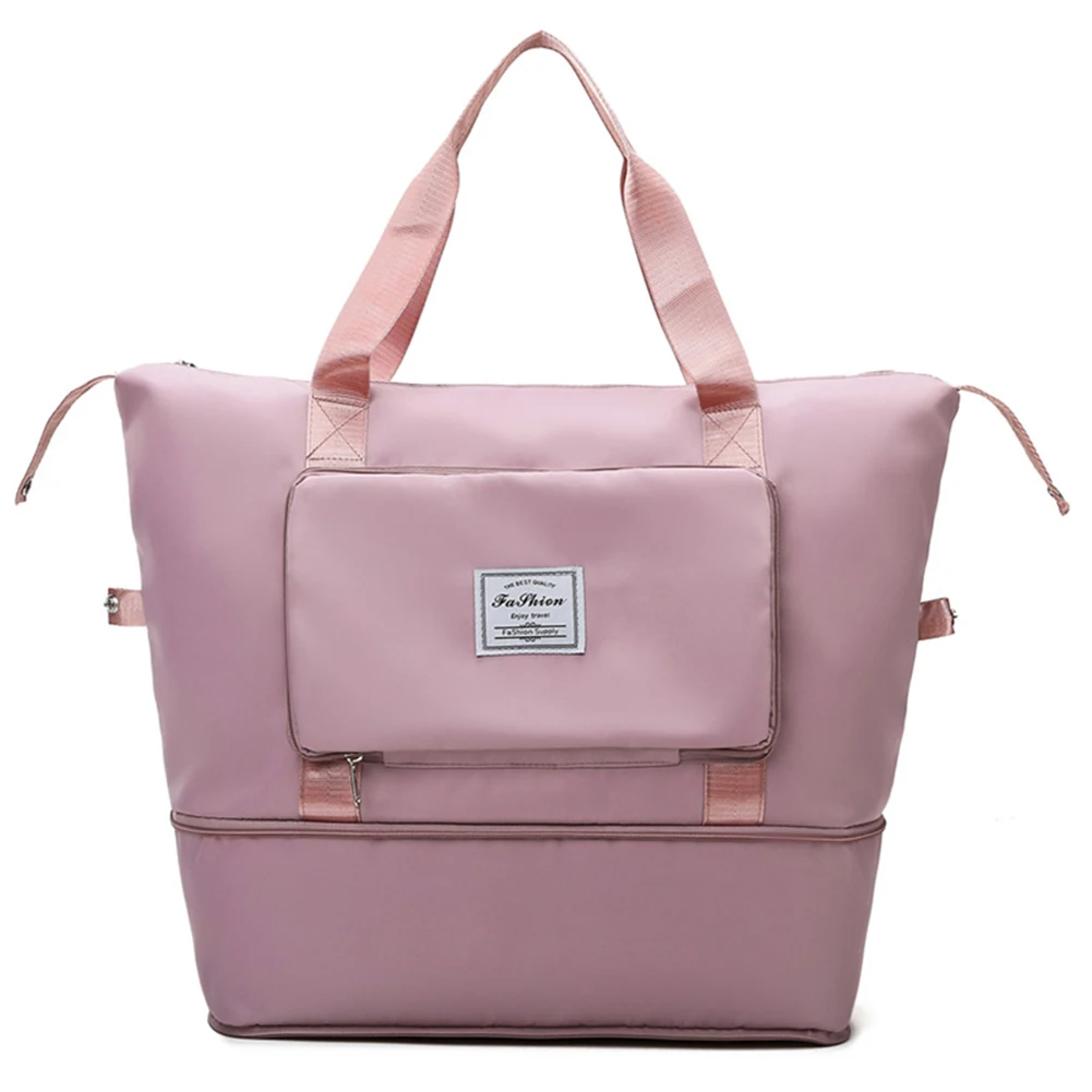 

New Large Capacity Folding Travel Bags Waterproof Tote Handbag Travel Duffle Bags Women Multifunctional Travel Bags Dropshipping