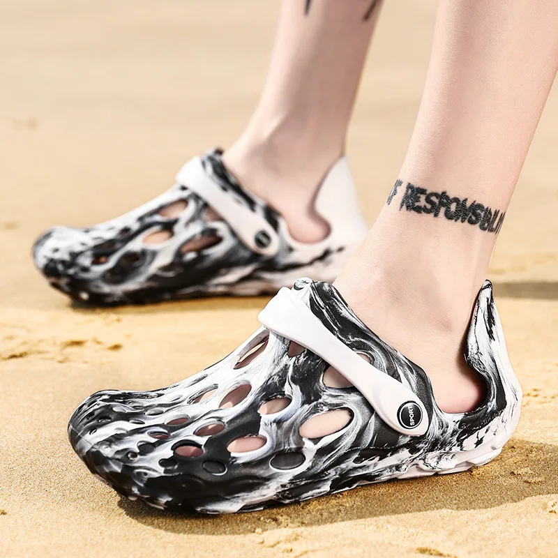 

xiaomi QUAOAR 2020 Men Sandals mens LiteRide Hole Shoes Rubber Clogs For Men EVA Unisex Garden Shoes Black Adulto Cholas Hombre