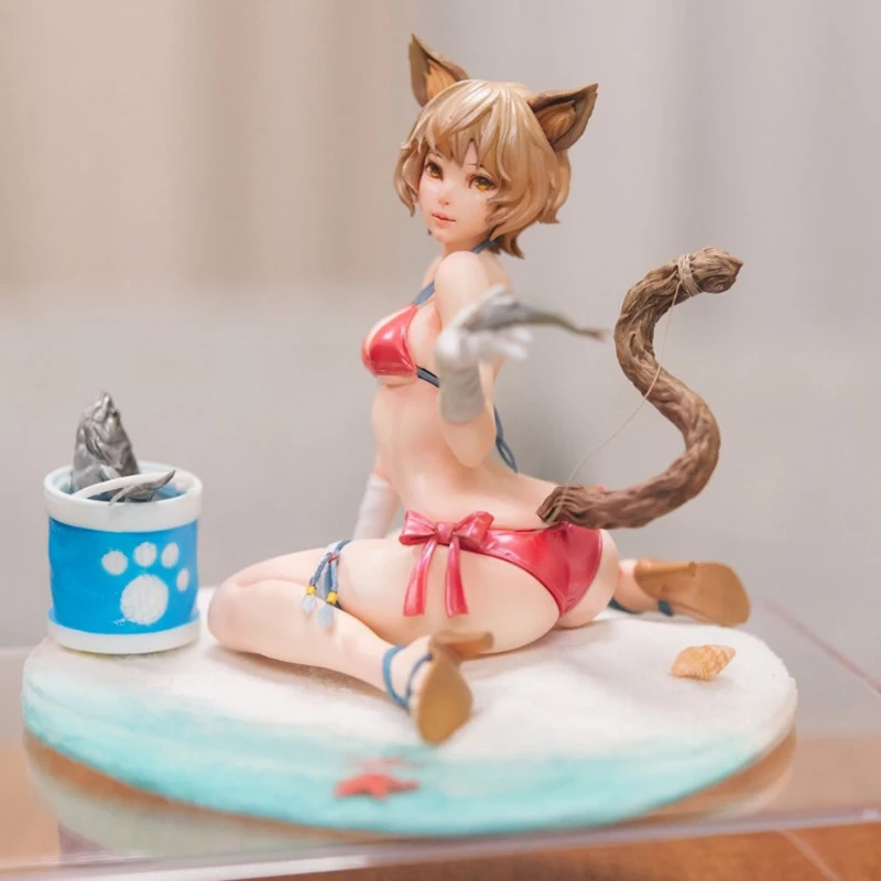 Белая форма ручной работы из смолы GK WF2018 летняя белая в виде кошки | Игрушки и