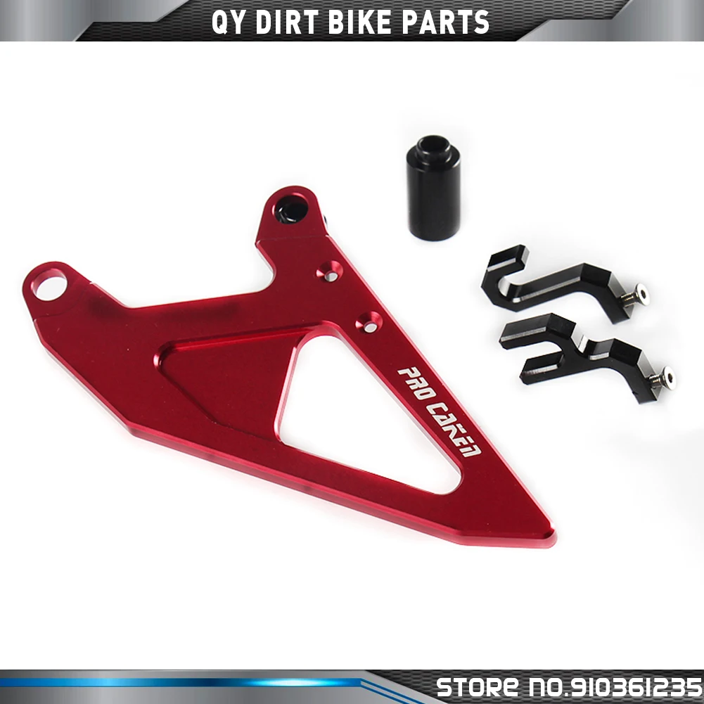 CNC Заготовка передней звездочки цепи гвардии для CRF250R 10 17 CRF450R 09 16 мотокросса Dirt bike