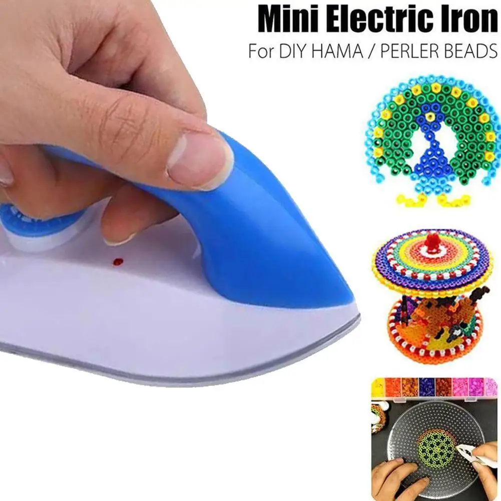 

Mini Electric Iron Travel Thermostat Handheld Coated Home Electroplated Plate Temperature Steam Setting Automatic For Cloth K0Y6