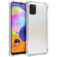 for samsung galaxy m31 m31s m30s m21 case shockproof cover for samsung m51 2020 transparent soft airbag phone coque shell