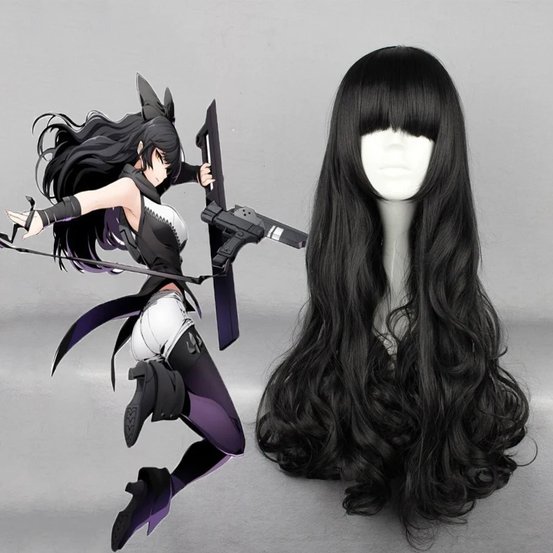 Аниме Косплей RWBY парики Блейк белладонны из анимированного сериала парик