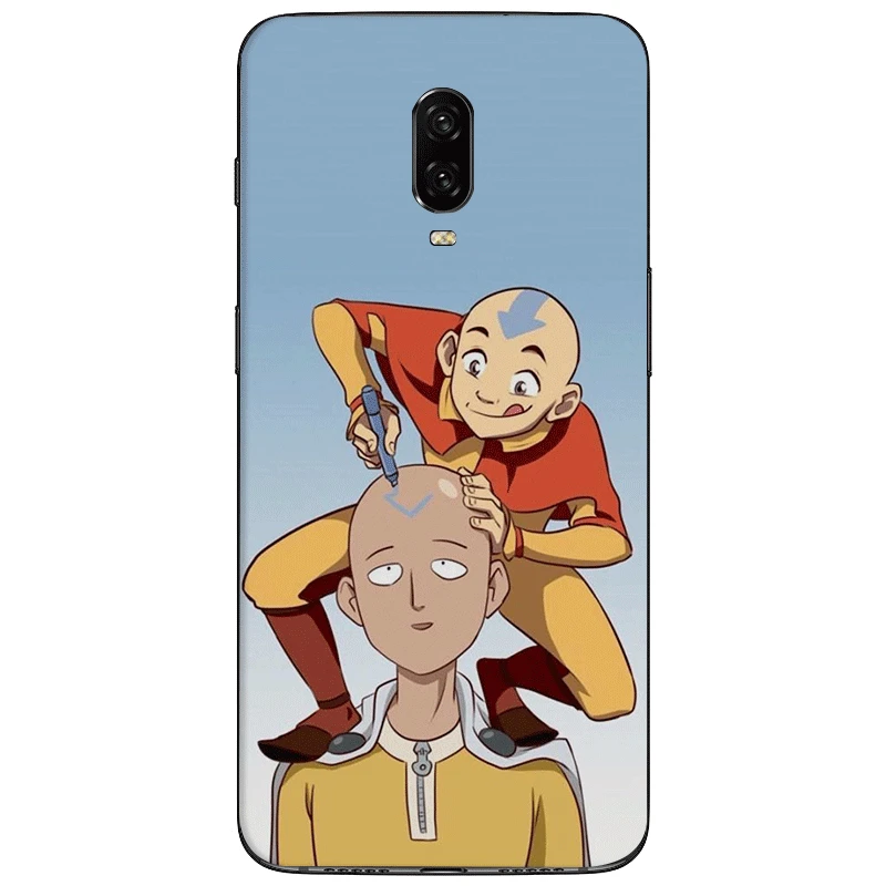 Cute Cartoon Phone Case for oneplus 5 5T 6 6T 7 Pro Silicone Back Cover One Punch-Man | Мобильные телефоны и аксессуары