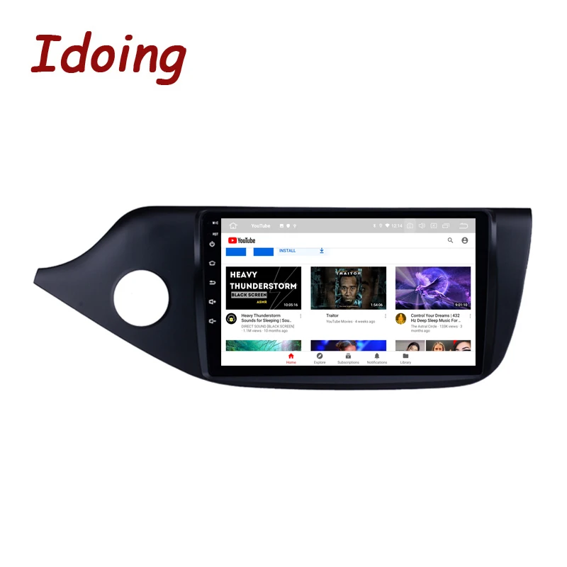 Idoing 9&quotAndroid Auto Carplay Head Unit Plug And Play For Kia CEED Ceed 2 JD 2012-2018 Car Stereo Radio Player GPS Navigation |