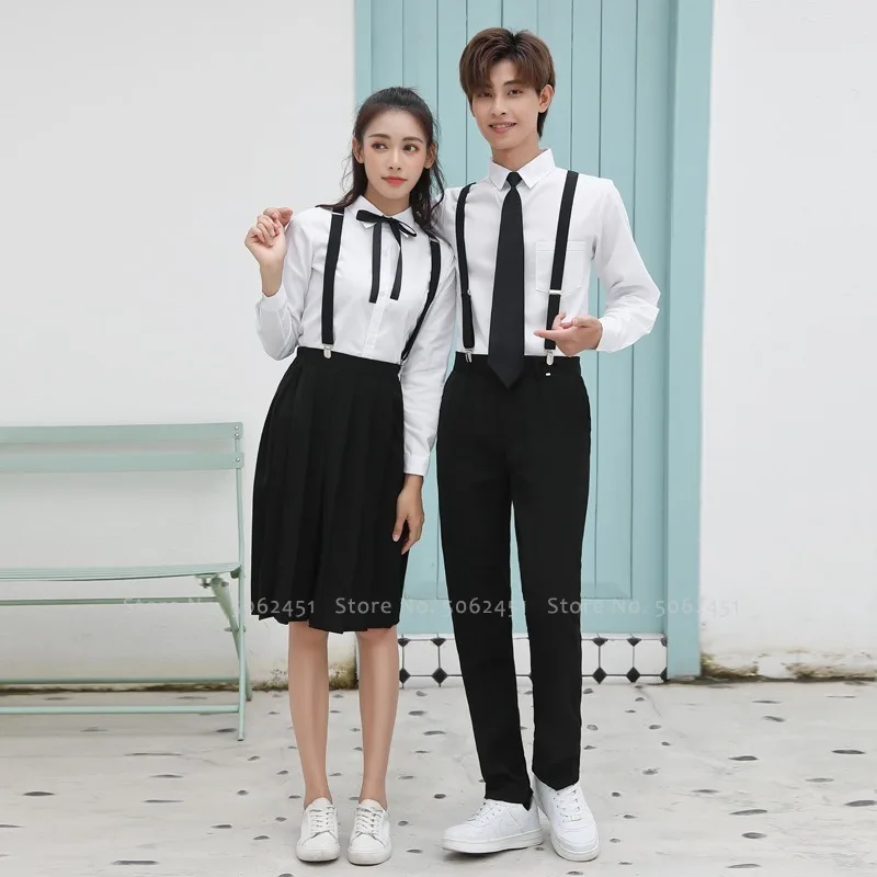 Комплект школьной униформы для пар Корейская школьная форма в японском стиле