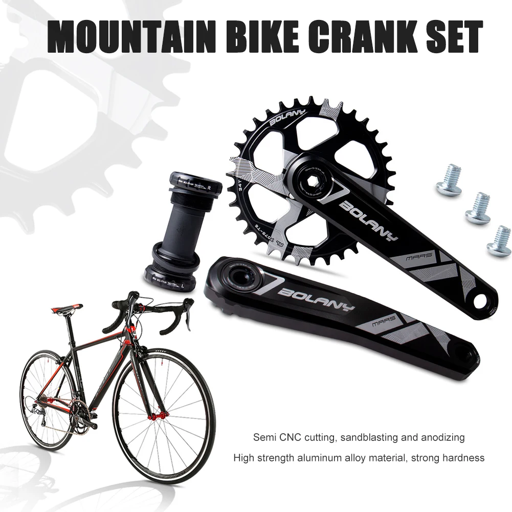 

Crank отверстие колеса Звездочка велосипеда MTB велосипед для горного велосипеда цепь диск кольцо цепи велосипеда Горные зубчатая пластина За...