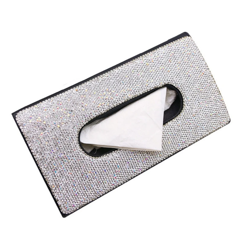 

Car Tissue Holder, Sun Visor Napkin Holder, Tissue Box Holder, Pu Leather Tissue Box, Backseat Tissue Purse Case Holder X37F