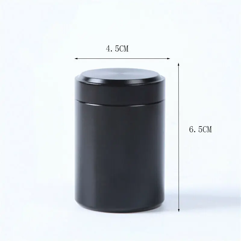 Functional Airtight Smell Proof Aluminum Stash Jar Herb Storage Container Tobacco Stash Box Pill Box images - 6
