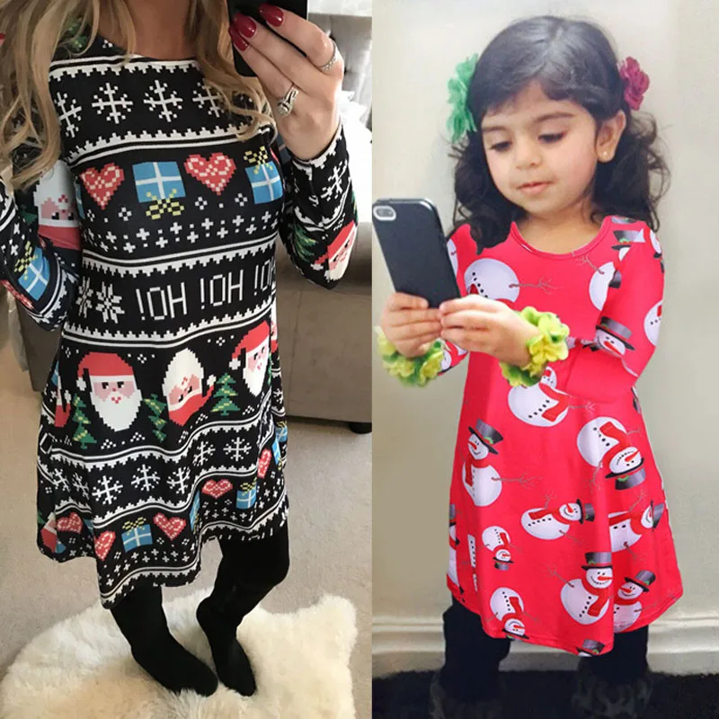 Лидер продаж осенне-зимнее рождественское платье новогодние праздничные