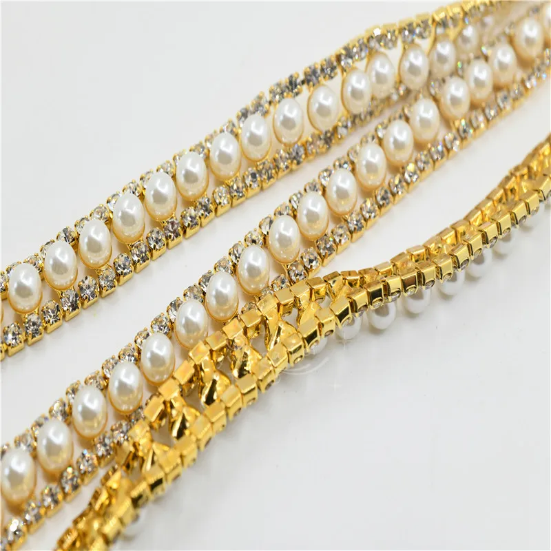 Свадебное платье с жемчужинами и кристаллами|rhinestone applique|crystal rhinestone appliqueapplique strass |