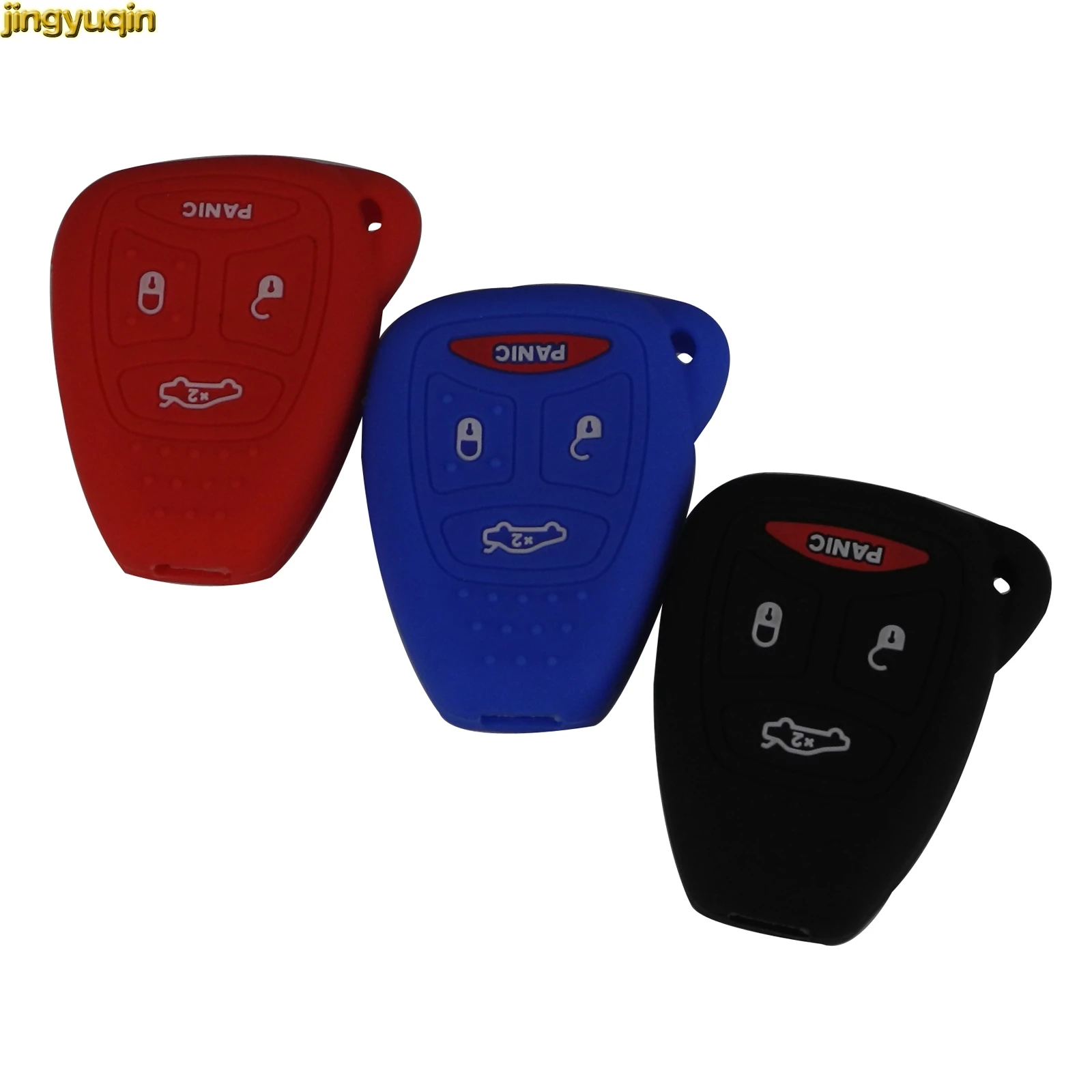 ФОБ jingyuqin с 4 кнопками для Jeep Grand Cherokee Compass Patriot Dodge Journey Chrysler 300C дистанционное