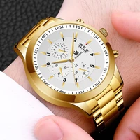 top watch brand luxury man watches military mens wristwatch clock steel belt gift for men calendar waterproof watches reloj