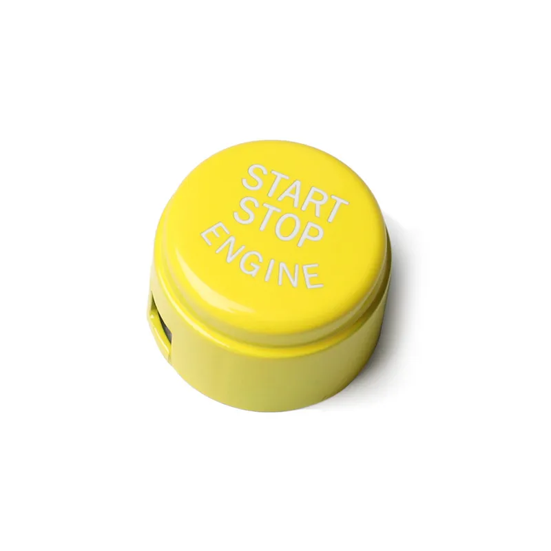 

Yellow Engine Start Stop button Cover NO Without start stop function For BMW F-Chassis F20 F30 F10 F11 F15 F16