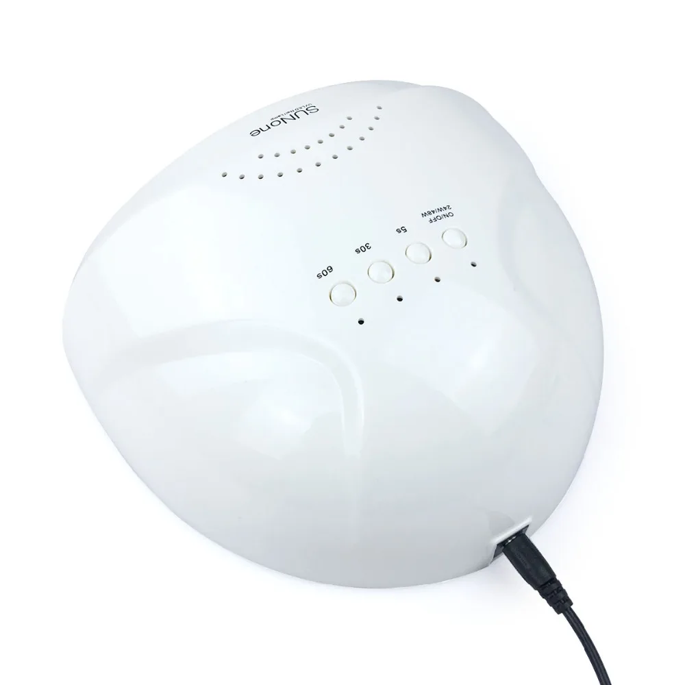 

UV LED Nail Lamp Beads LED 48W Nail Dryer Curing Lamp with Whitening Function, Automatic Sensor, 3 Timer, Touch Control