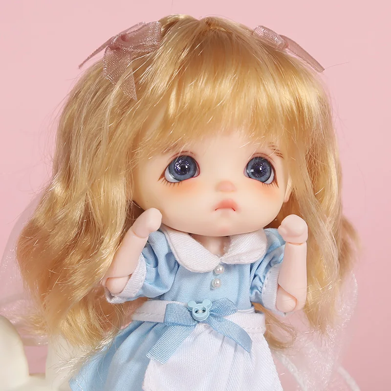 1/8 Bjd SD кукла парик мягкий мохер парик/высокая температура провод челка конский