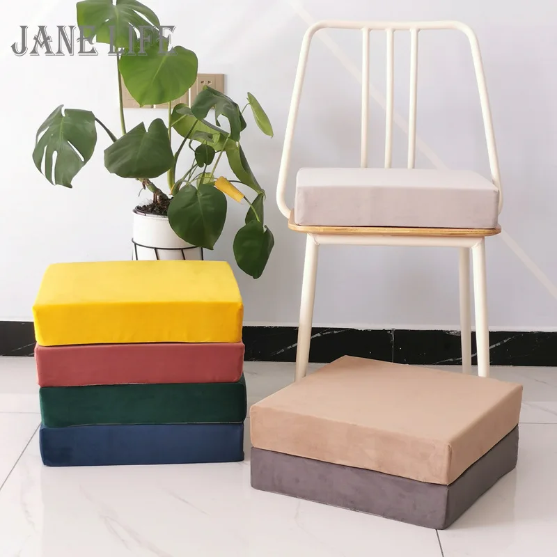 

Modern Simple Solid Color Hips Cushion Living Room Bedroom Home Decorative Chair Cushions Office Chair Car Sofa Seat Hip Pillows