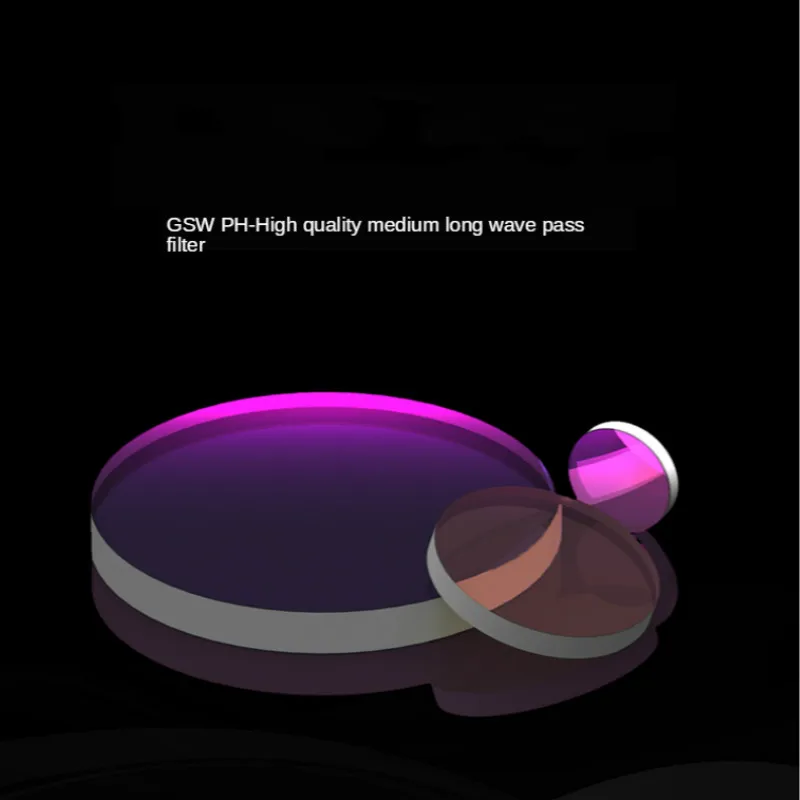 Высококачественный проходной фильтр средней длины с диаметром 25 мм оптические