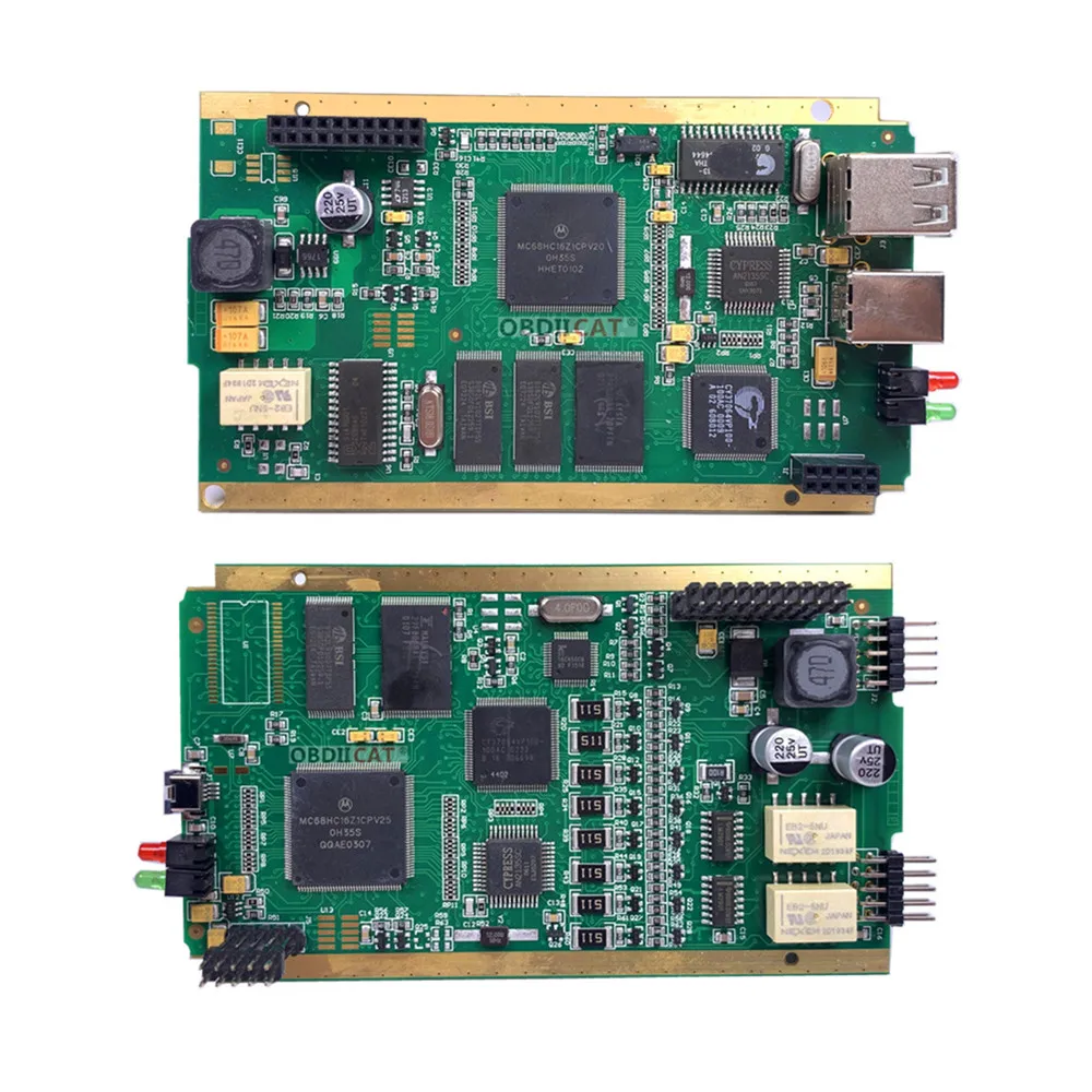 Бесплатная доставка DHL качественная Золотая боковая плата PCB может закрепить V190