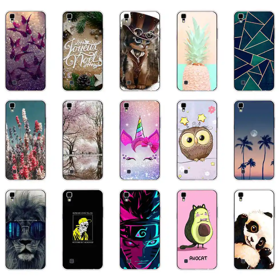 Case for LG X power K220ds k220 Ls755 Coque Silicone Soft TPU Painting Cases for Lg X power Back Case Cover Bags shell