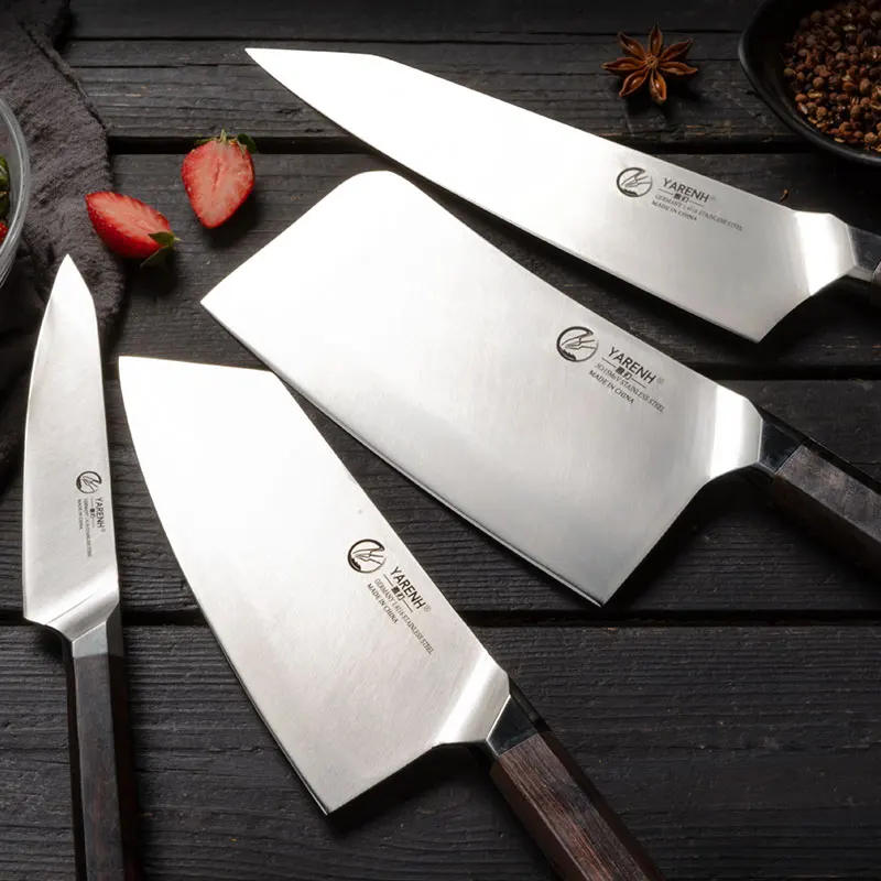 набор ножей для кухни YARENH ножи кухонные Германия из нержавеющей стали 1.4116 3-5 шт
