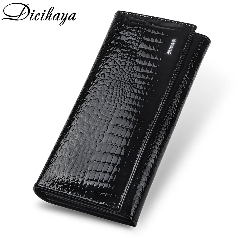 Бумажники DICIHAYA для женщин брендовый дизайнерский кошелек из высококачественной