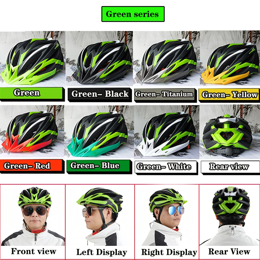 

Bicycle Helmet Cycling Safe Hat In-Mold Road Mountain Bike Helmet Ultralight Mtb All-Terrain Sport Riding Cycling Helmet