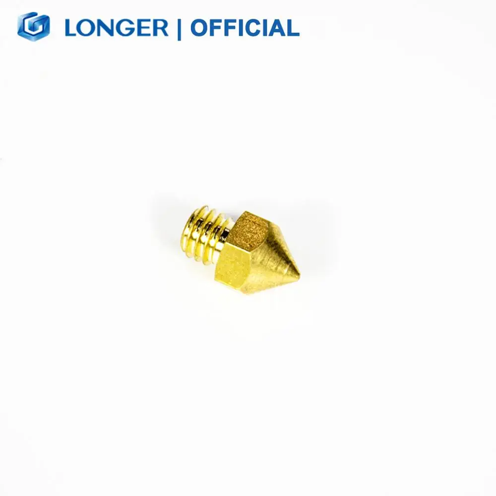Сопло для 3D принтера Longer LK1 LK4 PRO медный рот совместим с Alfawise U20 U30 PRO|Детали и